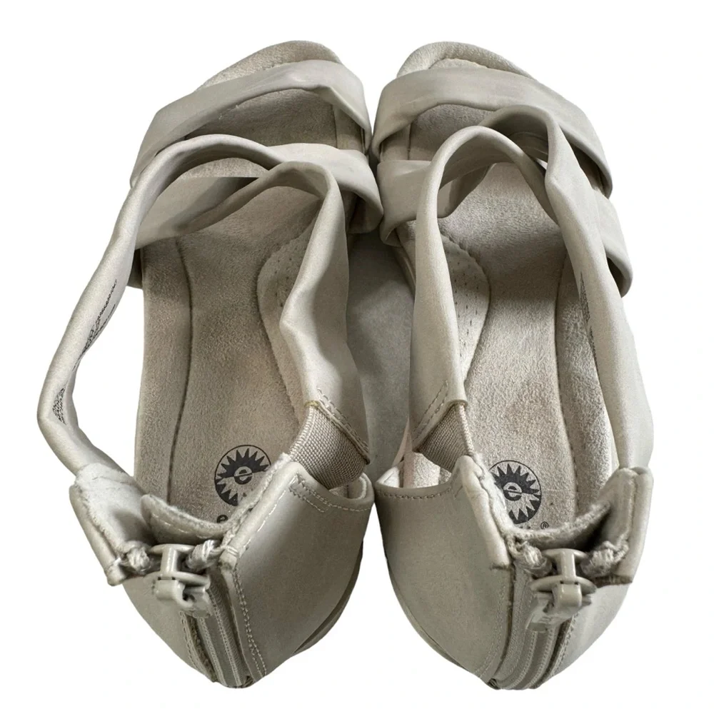 Earth Spirit Crossband Wedge Sandals Size 10 - Picture 9 of 16